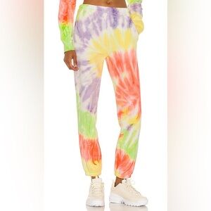 NEW RE Done re/done original hanes cotton sweatpants tie dye